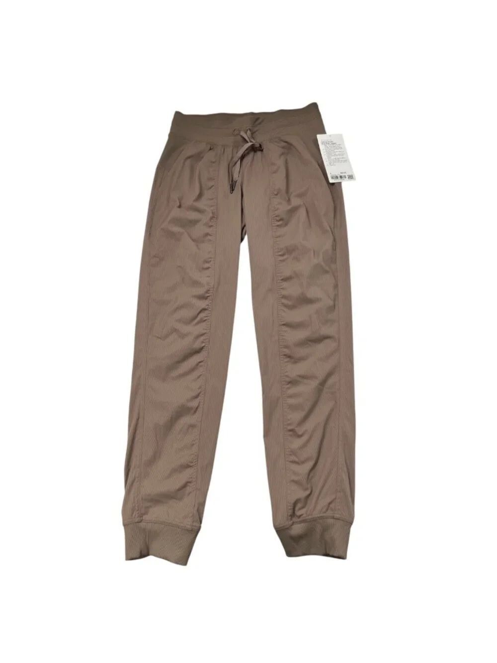 Lululemon NWT Dance Studio Mid-Rise Jogger Pants 29" Inseam Taupetastic Size 6